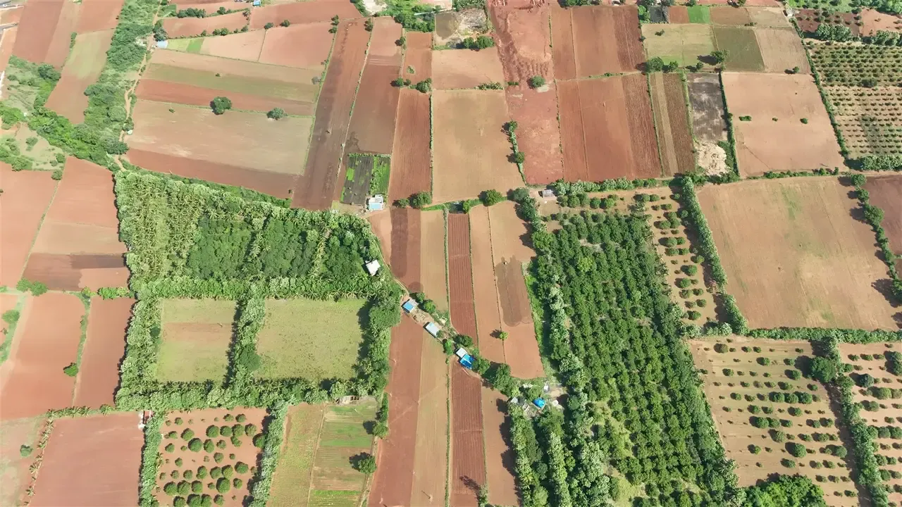 Aerial view of Skytown Richmond Park site