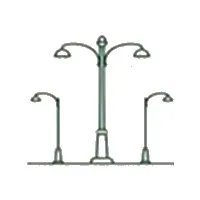Street lighting icon